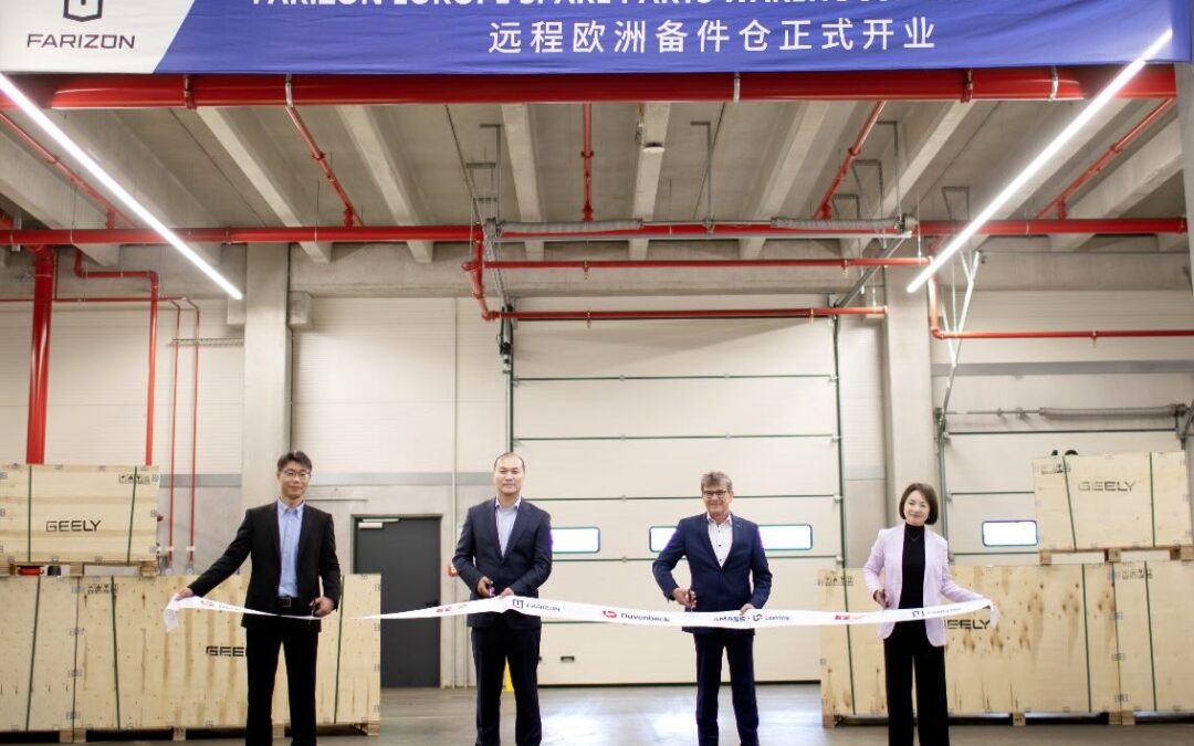 Farizon inaugura un almacén europeo de repuestos, marcando una nueva fase de expansión global orientada a servicios de calidad